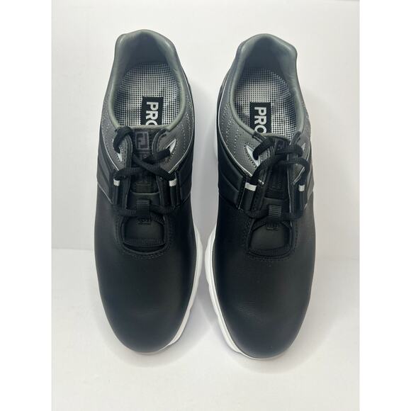 FootJoy Pro SL Golf Shoes 53077 - Black/Charcoal/Light Blue- Size 7.5